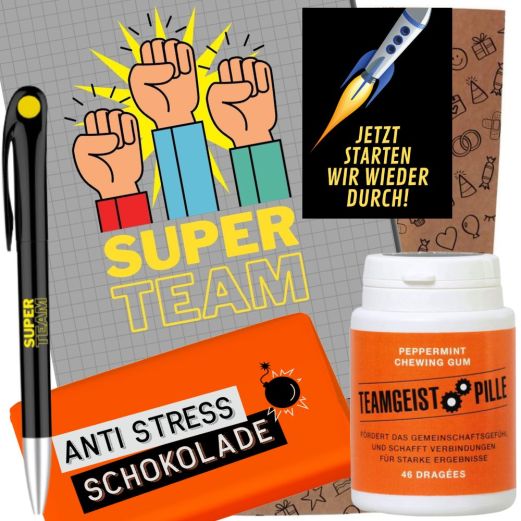 Geschenktüte JETZT STARTEN WIR WIEDER DURCH! # 7