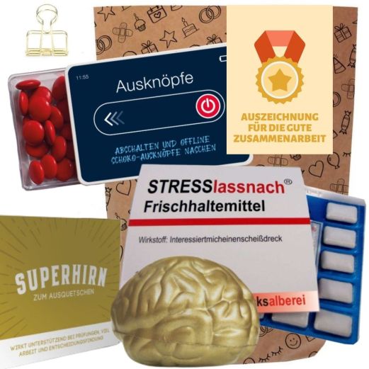 Geschenkset AUSZEICHNUNG FÜR DIE GUTE ZUSAMMENARBEIT # 1