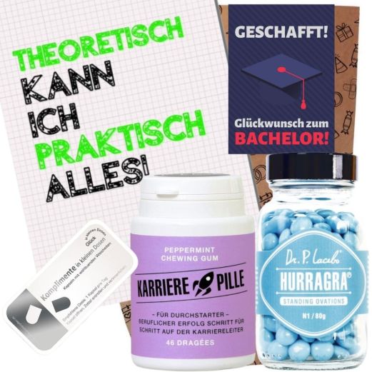 Geschenktüte ZUM BACHELOR ABSCHLUSS # 3