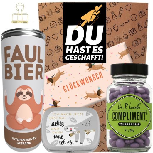 Geschenktüte DU HAST ES GESCHAFFT! # 5
