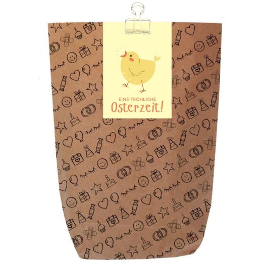 Geschenktüte EINE FRÖHLICHE OSTERZEIT! - zum Befüllen