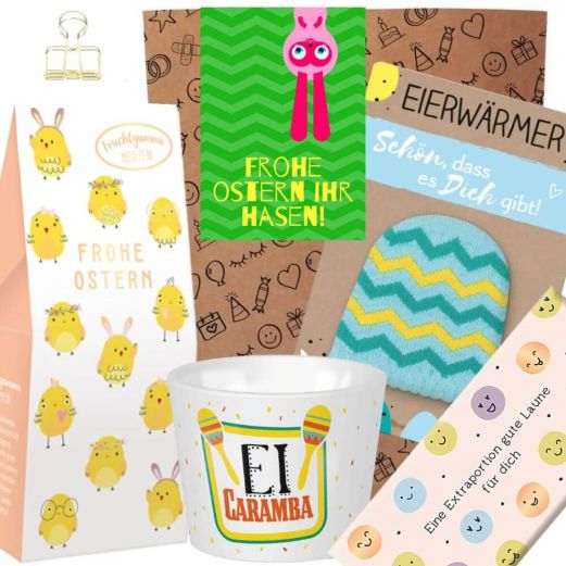 Geschenktüte FROHE OSTERN IHR HASEN # 3