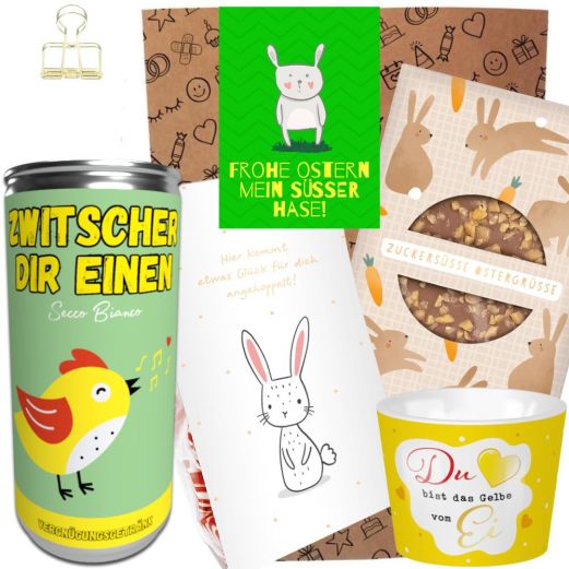 Geschenkset FROHE OSTERN MEIN SÜSSER HASE! # 3