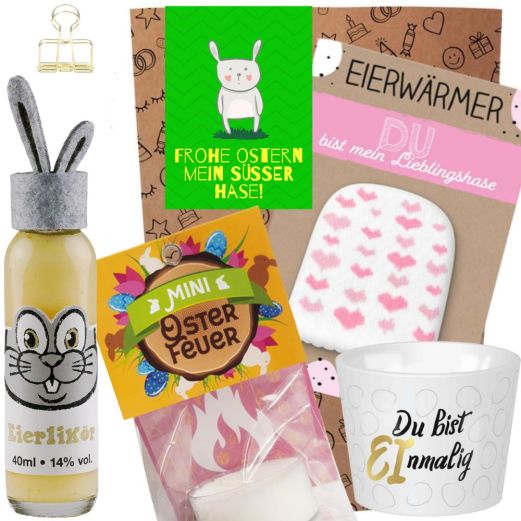 Geschenkset FROHE OSTERN MEIN SÜSSER HASE # 9