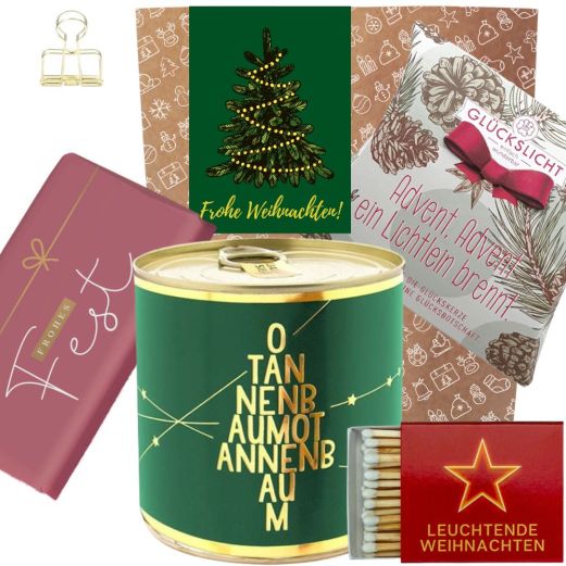 Geschenktüte FROHE WEIHNACHTEN! LICHTERKETTE # 2