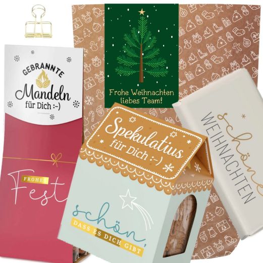 Geschenktüte FROHE WEIHNACHTEN LIEBES TEAM # 3