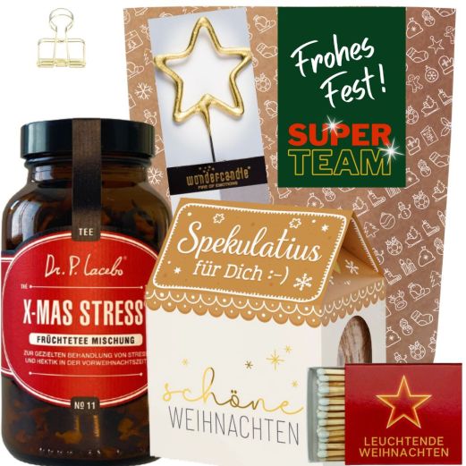 Geschenktüte FROHES FEST SUPER TEAM # 3