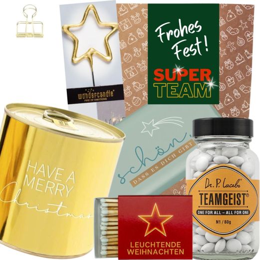Geschenktüte FROHES FEST SUPER TEAM # 6
