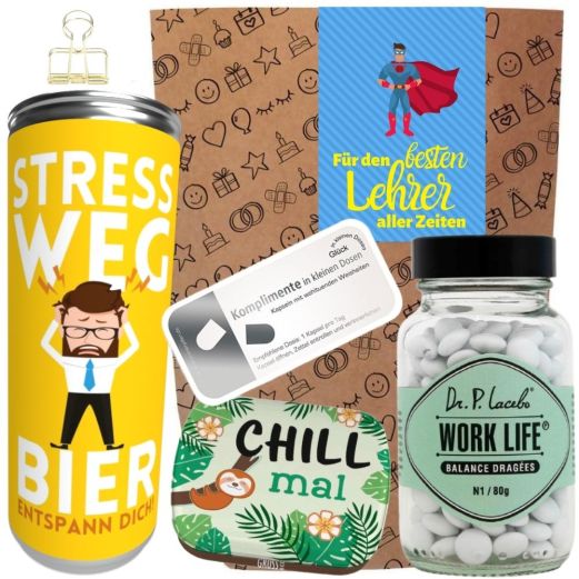 Geschenktüte FÜR DEN BESTEN LEHRER # 3