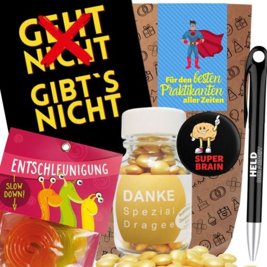 Geschenktüte FÜR DEN BESTEN PRAKTIKANTEN # 3