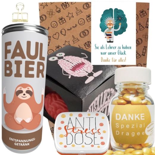 Geschenktüte für Lehrer EINSTEIN # 3
