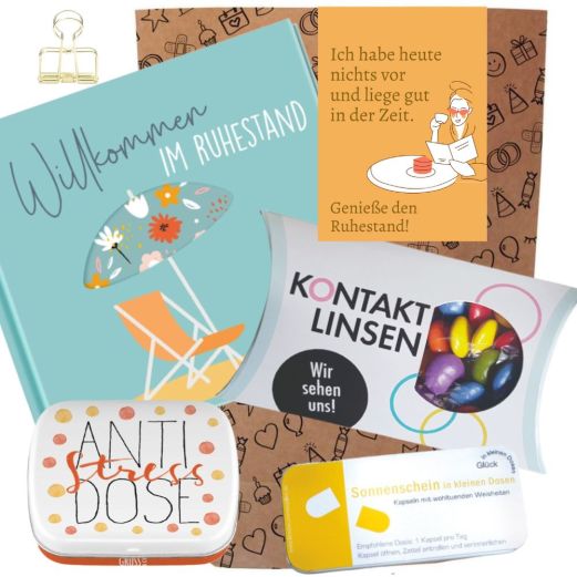 Geschenktüte GENIESSE DEN RUHESTAND! # 3