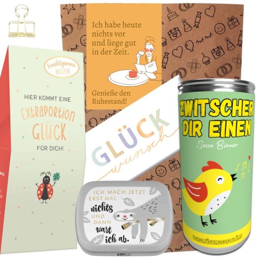 Geschenktüte GENIESSE DEN RUHESTAND! # 8