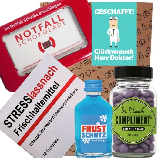 Geschenktüte GLÜCKWUNSCH ZUM DOKTORTITEL # 4
