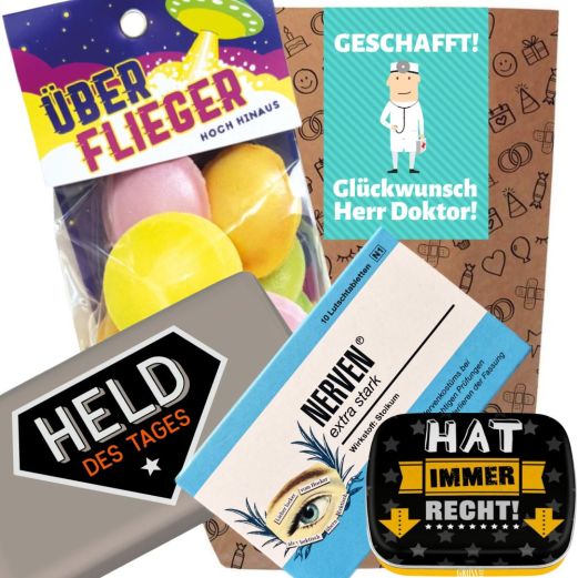 Geschenktüte GLÜCKWUNSCH ZUM DOKTORTITEL # 5