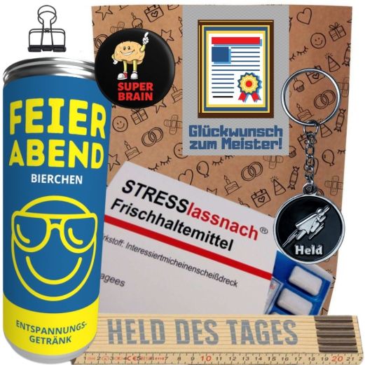 Geschenkset GLÜCKWUNSCH ZUM MEISTERBRIEF! # 3