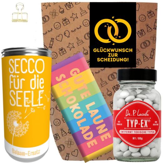 Geschenktüte GLÜCKWUNSCH ZUR SCHEIDUNG! #10