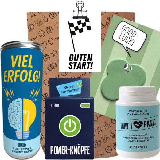 Geschenktüte Onboarding – Willkommensgeschenk „Guten Start!“ (Set 2)
