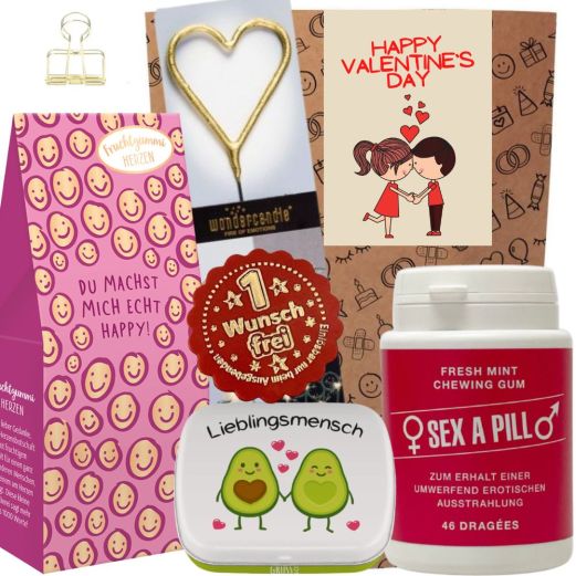 Geschenktüte HAPPY VALENTINE`S DAY # 2