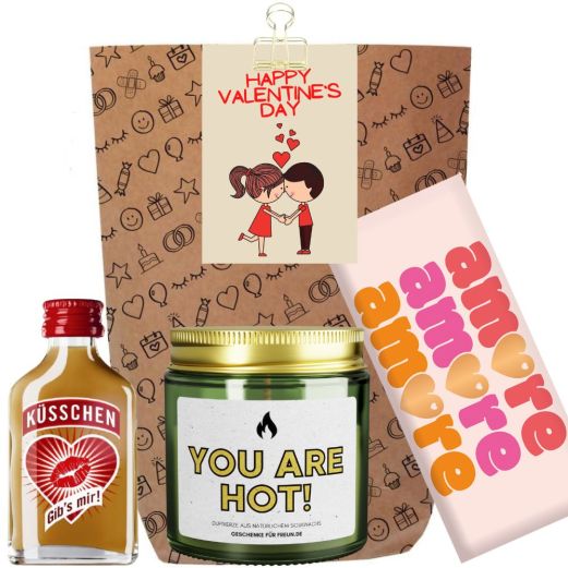 Geschenktüte „Happy Valentine`s day“ (Set 5)