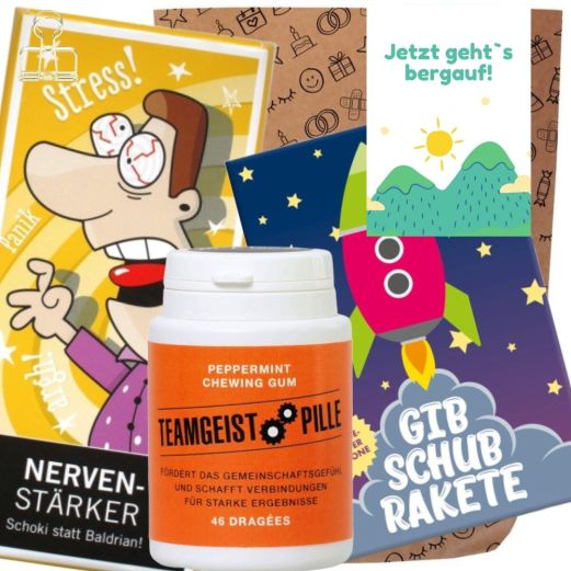 Geschenkset JETZT GEHT`S BERGAUF! # 1