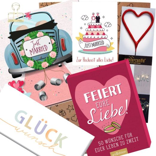 Geschenktüte JUST MARRIED # 6