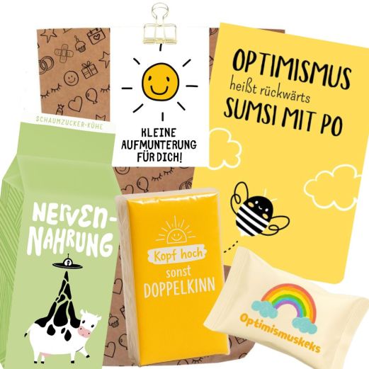 Geschenktüte Trostspender „Kleine Aufmunterung für dich“ (Set 31)