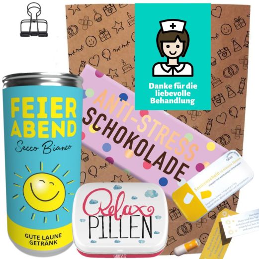 Geschenktüte DANKE FÜR DIE LIEBEVOLLE BEHANDLUNG # 1