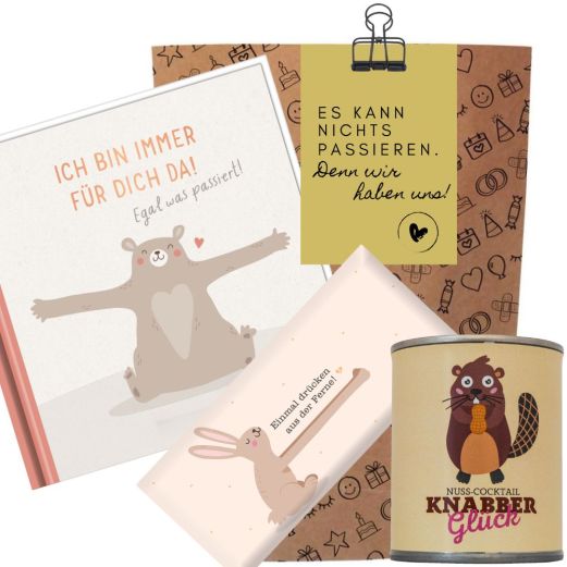 Geschenktüte Mutmacher „Es kann nicht`s passieren...“ (Set 1)