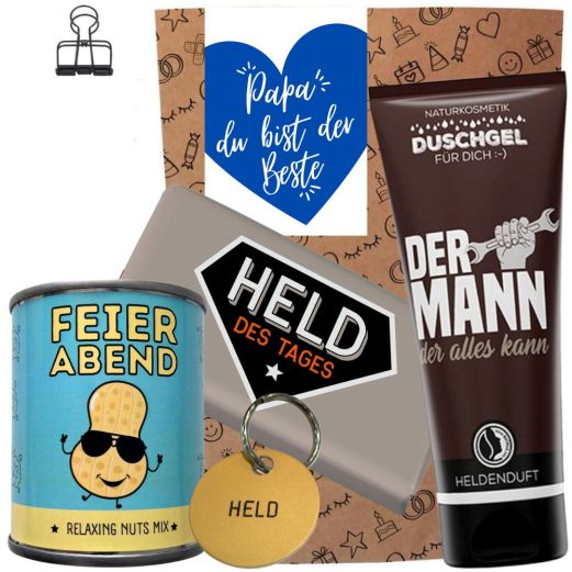 Geschenktüte PAPA DU BIST DER BESTE # 4