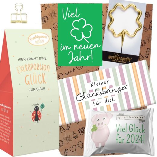 Geschenktüte VIEL GLÜCK IM NEUEN JAHR! # 2