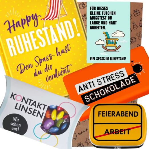 Geschenktüte VIEL SPASS IM RUHESTAND! # 2