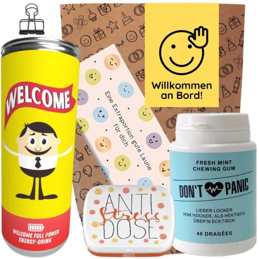 Geschenktüte WILLKOMMEN AN BORD! # 7