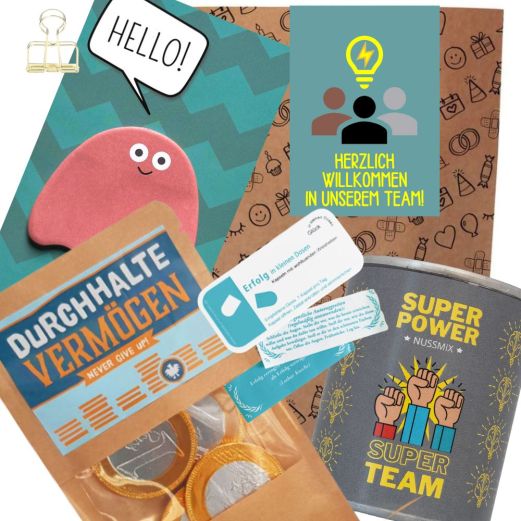 Geschenktüte HERZLICH WILLKOMMEN IN UNSEREM TEAM! # 4
