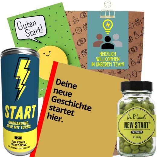 Geschenktüte Onboarding – Willkommensgeschenk  „Zielpunkt“ (Set 9)