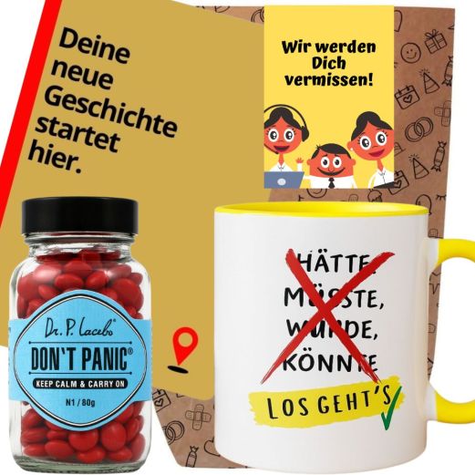 Geschenktüte Wir werden dich vermissen! # 10