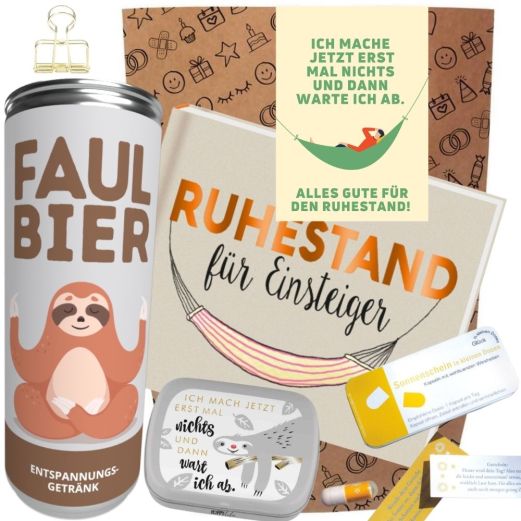Geschenktüte ALLES GUTE FÜR DEN RUHESTAND! # 4