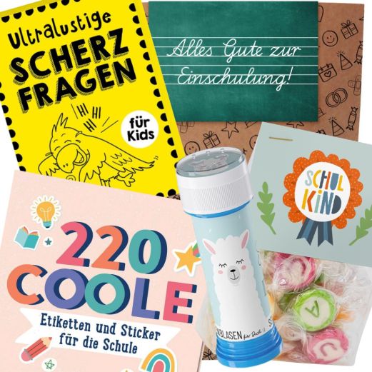 Geschenktüte ALLES GUTE ZUR EINSCHULUNG # 1