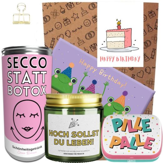 Geschenktüte HAPPY BIRTHDAY GEBURTSTAGSKUCHEN # 2