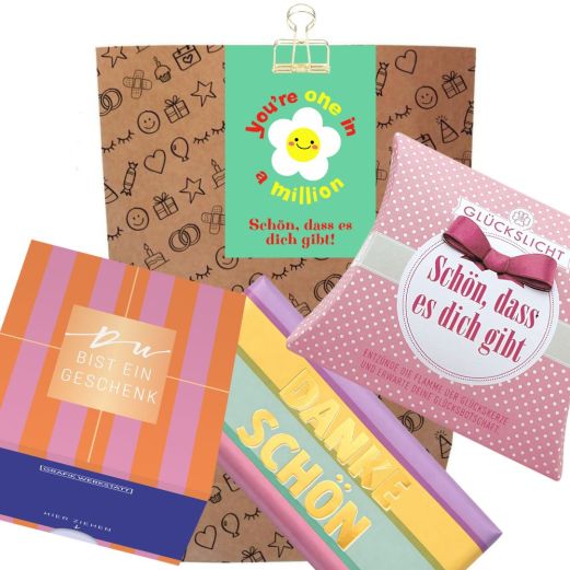 Geschenktüte für Frauen „You’re one in a million“ (Set 9)