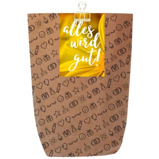 Geschenktüte ALLES WIRD GUT! - zum Befüllen