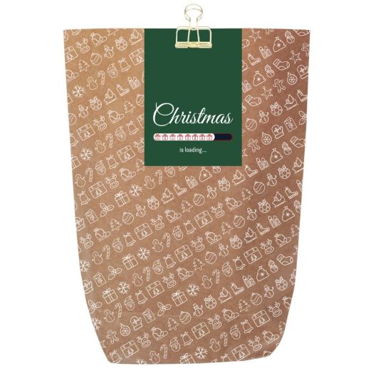 Geschenkverpackung für Weihnachtsgeschenke „Christmas is loading“