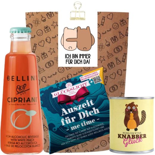 Geschenktüte zur Aufmunterung – Ich bin immer für dich da! (Set 6)