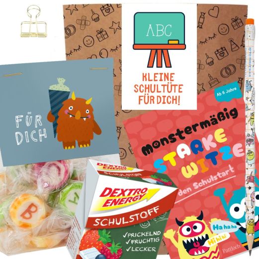 Geschenktüte KLEINE SCHULTÜTE FÜR DICH! # 3