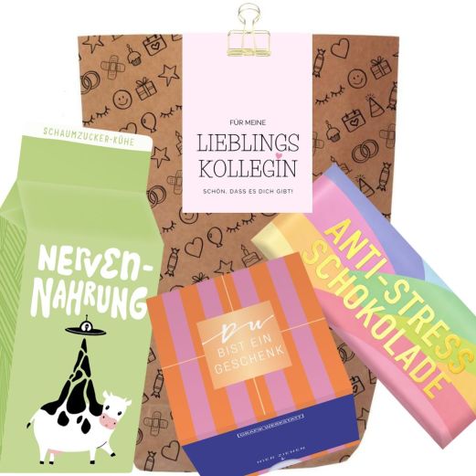 Geschenktüte für Kollegin – Geschenkset „Lieblingskollegin“ (Set 9)