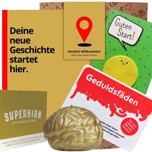 Geschenktüte Herzlich Willkommen - Zielpunkt # 5