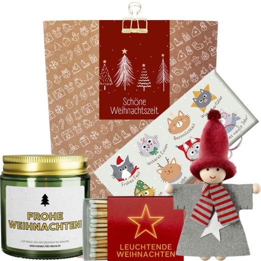 Geschenktüte „Schöne Weihnachtszeit“ – Kleines Weihnachtsgeschenk (Set 3)