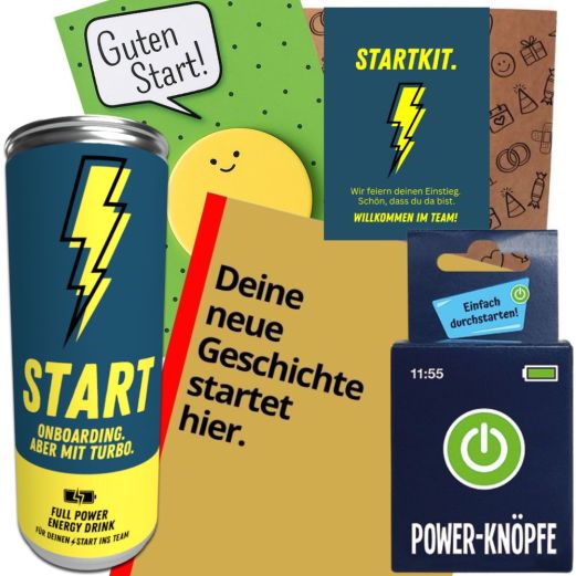 Geschenktüte fürs Onboarding – Startkit # 1