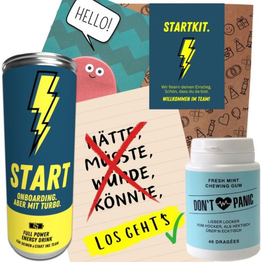 Geschenktüte fürs Onboarding – Startkit # 2