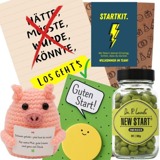 Geschenktüte fürs Onboarding – Startkit # 3